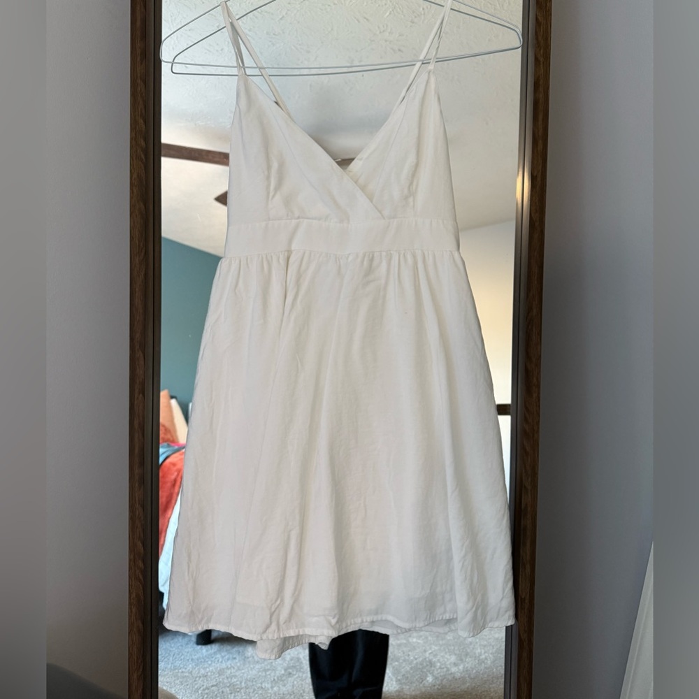 Mini White Dress
